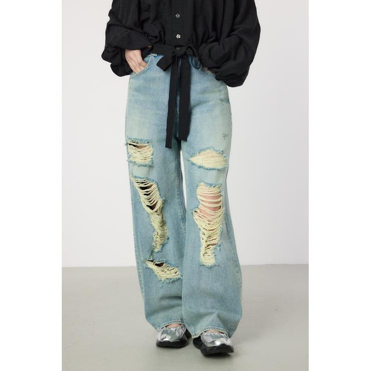 Hard Crash looseワイドデニム | RODEO CROWNS WIDE BOWL | 詳細画像17 