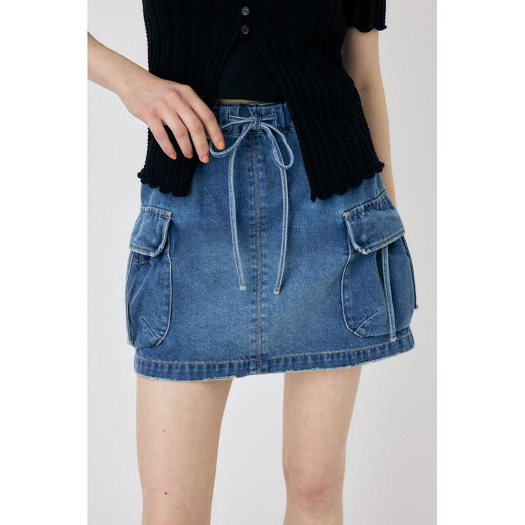 BLU | UTILITY DENIM スカート | MOUSSY OUTLET