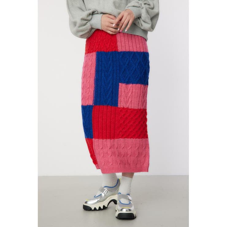 Custom ケーブルニット スカート | RODEO CROWNS WIDE BOWL | 詳細画像5 