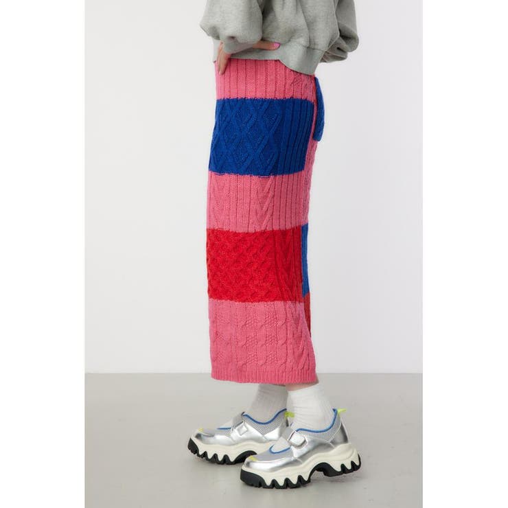 Custom ケーブルニット スカート | RODEO CROWNS WIDE BOWL | 詳細画像6 