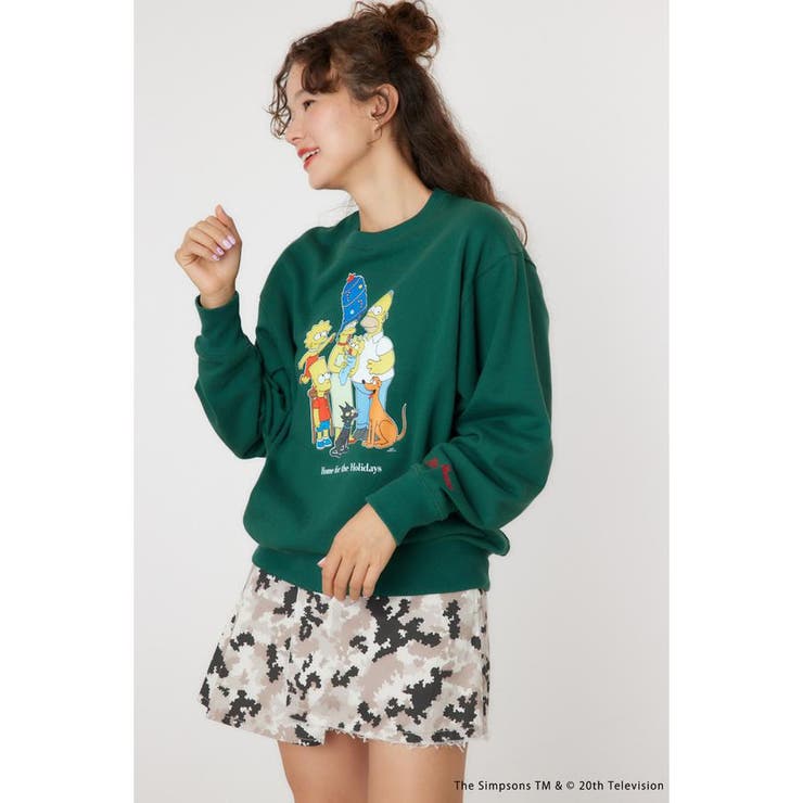 (THE SIMPSONS)Xmasスウェットトップス | RODEO CROWNS WIDE BOWL | 詳細画像4 