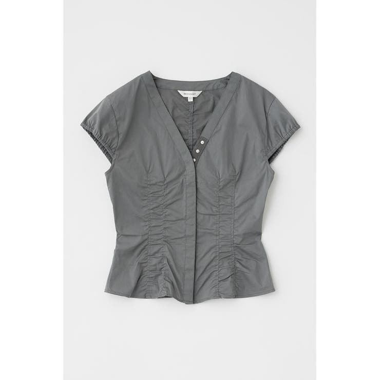 CAPSLEEVE BUTTON シャツ | MOUSSY OUTLET | 詳細画像20 