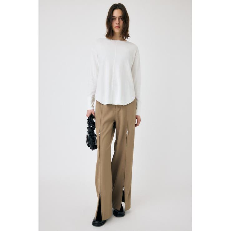 ZIP UP WIDE トラウザーズ | MOUSSY OUTLET | 詳細画像15 