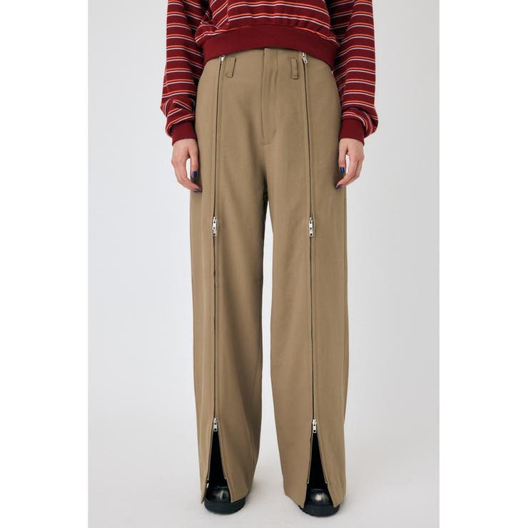 ZIP UP WIDE トラウザーズ | MOUSSY OUTLET | 詳細画像6 