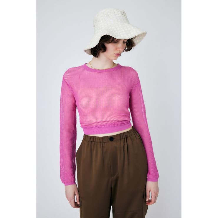 MESH KNIT トップス | MOUSSY OUTLET | 詳細画像22 