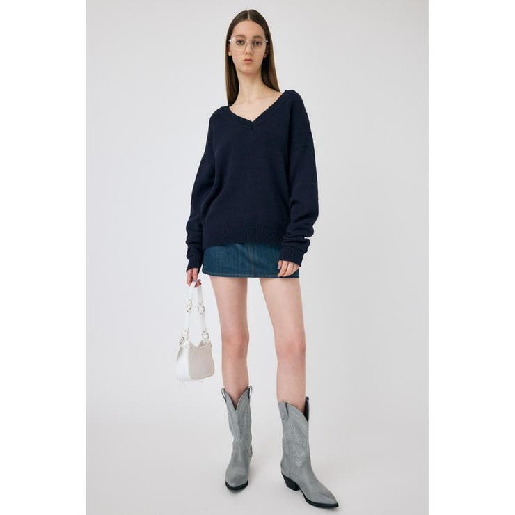 V NECK セーター | MOUSSY OUTLET | 詳細画像13 