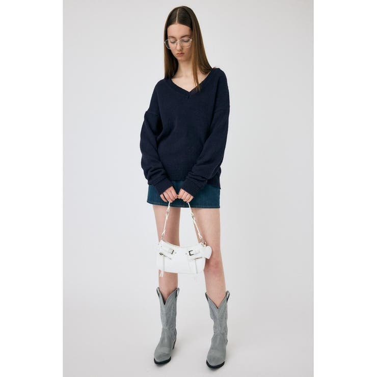 V NECK セーター | MOUSSY OUTLET | 詳細画像14 