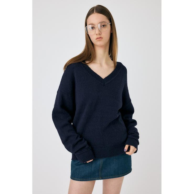 V NECK セーター | MOUSSY OUTLET | 詳細画像16 