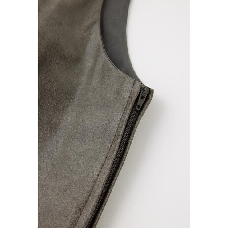 F/LEATHER BUSTIER トップス | MOUSSY OUTLET | 詳細画像23 