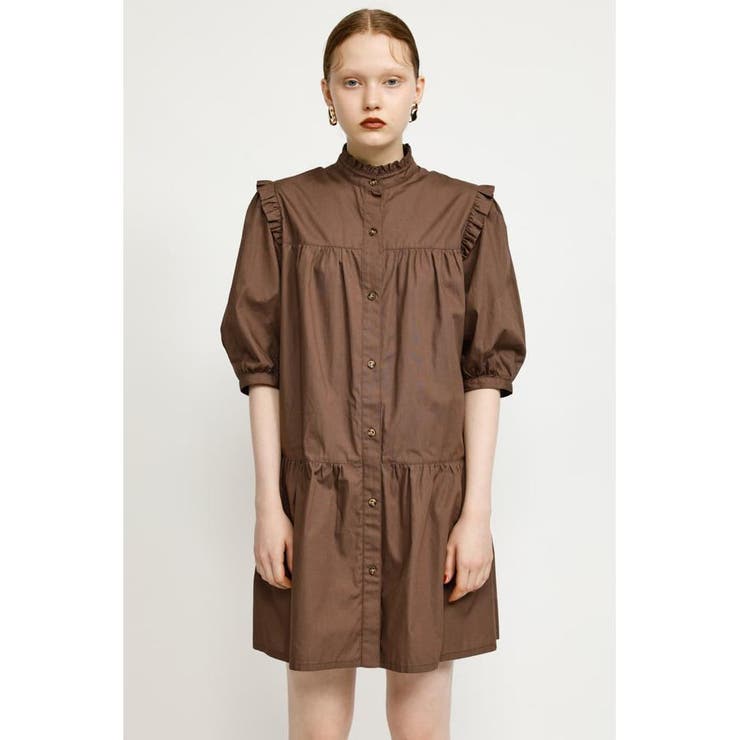 Frill Shoulder S ワンピース 品番 Bjlw Sly Outlet スライ アウトレット のレディースファッション通販 Shoplist ショップリスト