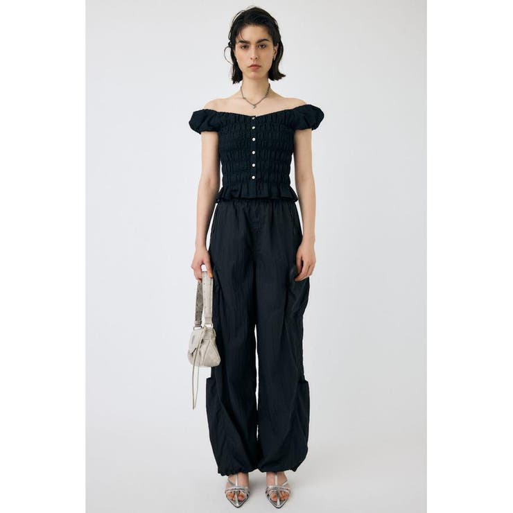 OPEN NECK GATHER ブラウス | MOUSSY OUTLET | 詳細画像11 