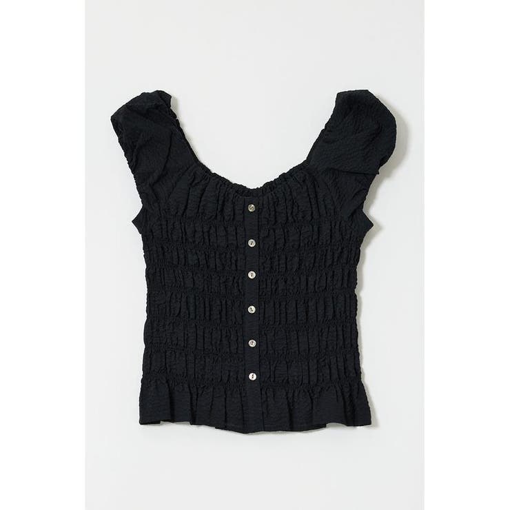 OPEN NECK GATHER ブラウス | MOUSSY OUTLET | 詳細画像15 