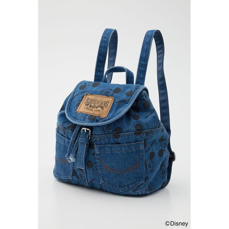 BLU | （ミッキー＆ミニー）DENIMリュック | RODEO CROWNS WIDE BOWL