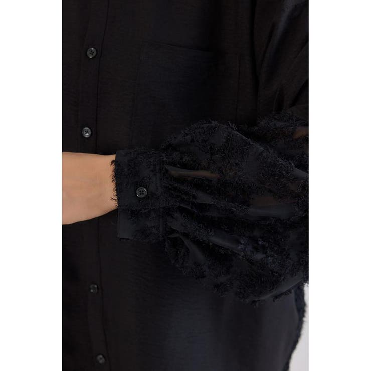 フリンジジャガード切替シャツ | RODEO CROWNS WIDE BOWL | 詳細画像20 