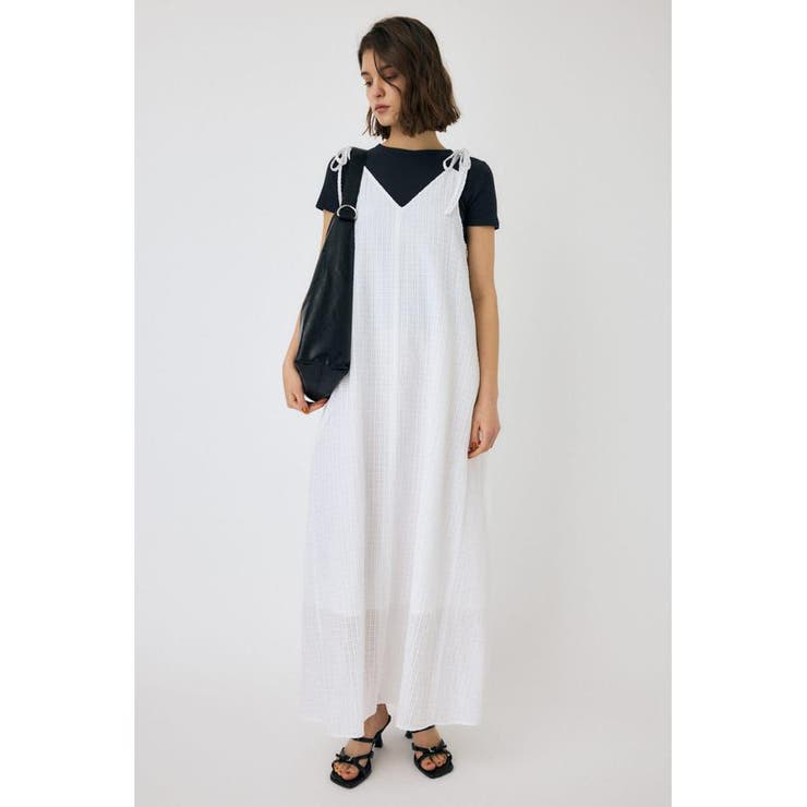 SHEER GINGHAM キャミドレス | MOUSSY OUTLET | 詳細画像2 