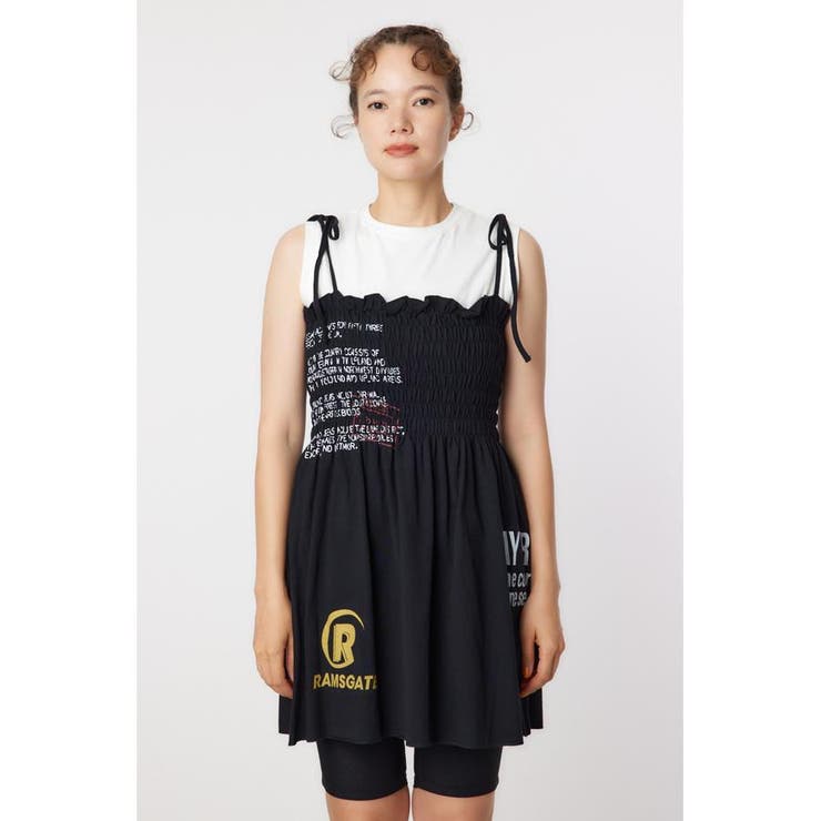 ランダムテキストシャーリングキャミチュニック | RODEO CROWNS WIDE BOWL | 詳細画像12 