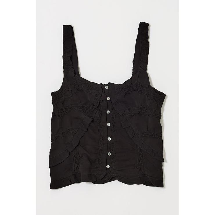 BUTTON UP SMOCKING キャミ | MOUSSY OUTLET | 詳細画像9 