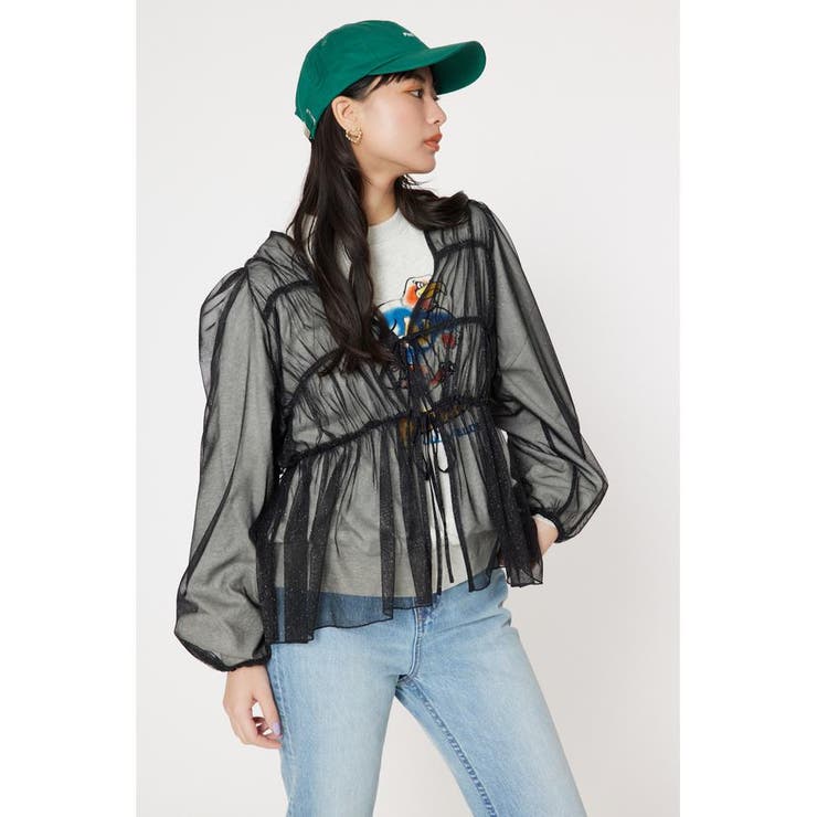 チュール2WAYトップス | RODEO CROWNS WIDE BOWL | 詳細画像6 