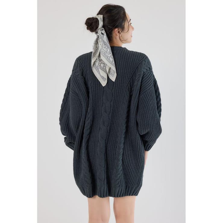 ケーブルモールニットワンピース | RODEO CROWNS WIDE BOWL | 詳細画像28 