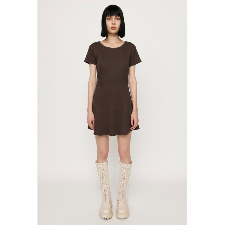 D/BRN3 | BACK LACE FLARE ワンピース | SLY OUTLET