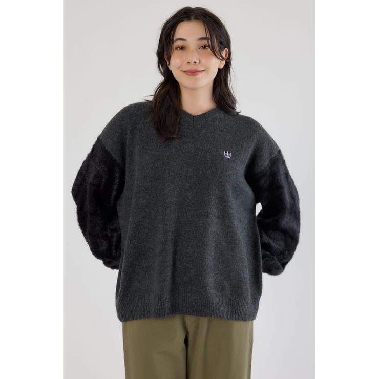 アームシャギーニットトップス | RODEO CROWNS WIDE BOWL | 詳細画像29 