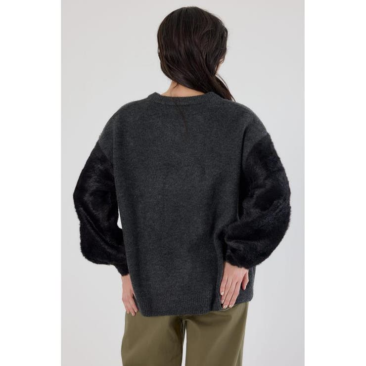 アームシャギーニットトップス | RODEO CROWNS WIDE BOWL | 詳細画像31 