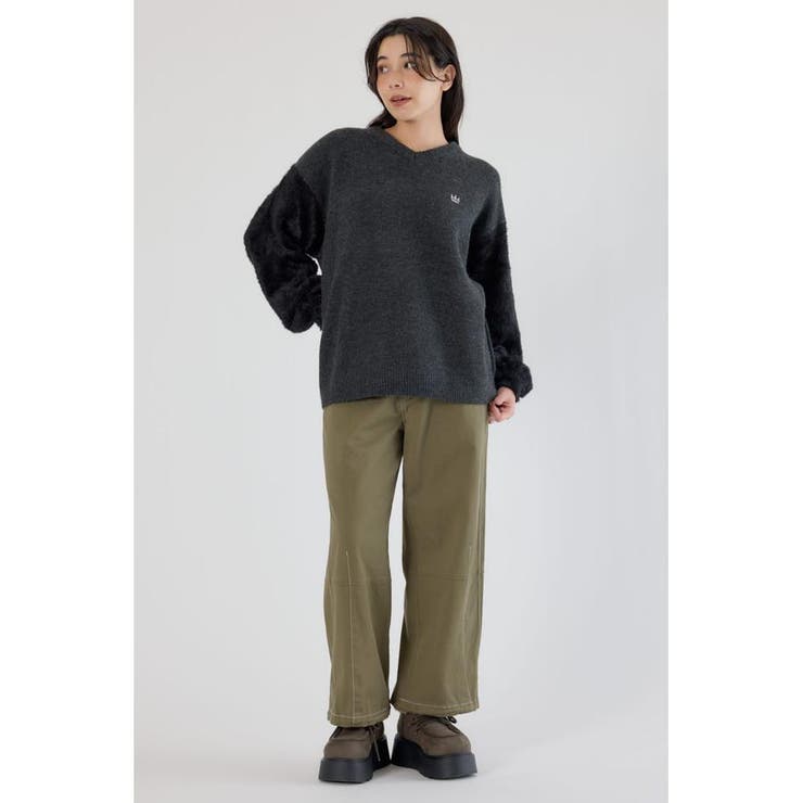 アームシャギーニットトップス | RODEO CROWNS WIDE BOWL | 詳細画像32 