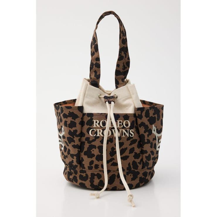 柄BRN5 | サイドポケットミドルトート | RODEO CROWNS WIDE BOWL