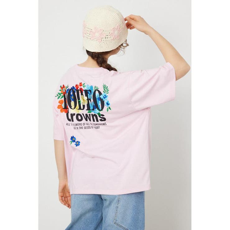 Flower Bloom Embroidery Tシャツ | RODEO CROWNS WIDE BOWL | 詳細画像32 