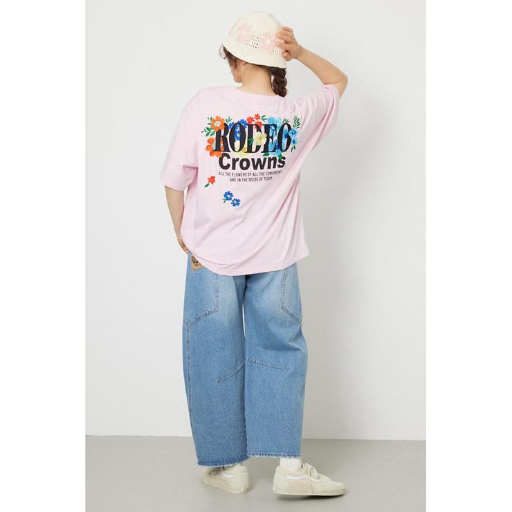 Flower Bloom Embroidery Tシャツ | RODEO CROWNS WIDE BOWL | 詳細画像34 