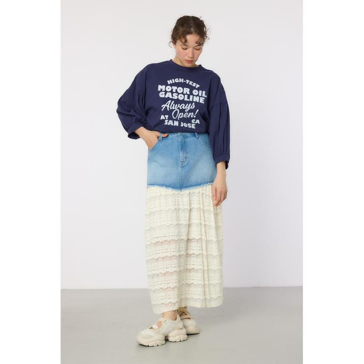 デニム×レーススカート | RODEO CROWNS WIDE BOWL | 詳細画像12 