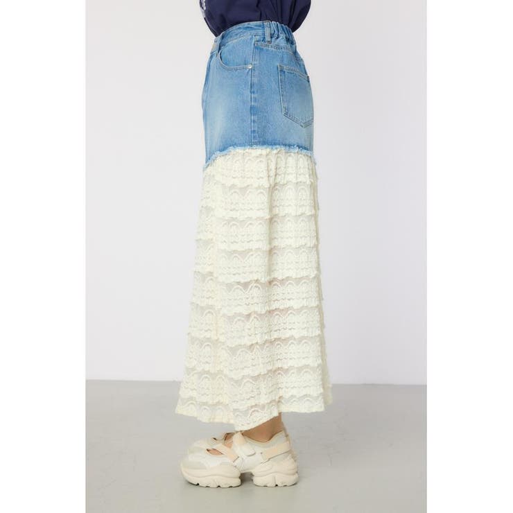 デニム×レーススカート | RODEO CROWNS WIDE BOWL | 詳細画像14 