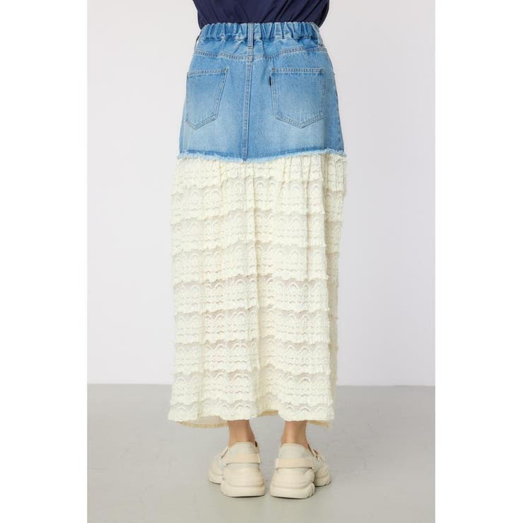 デニム×レーススカート | RODEO CROWNS WIDE BOWL | 詳細画像15 