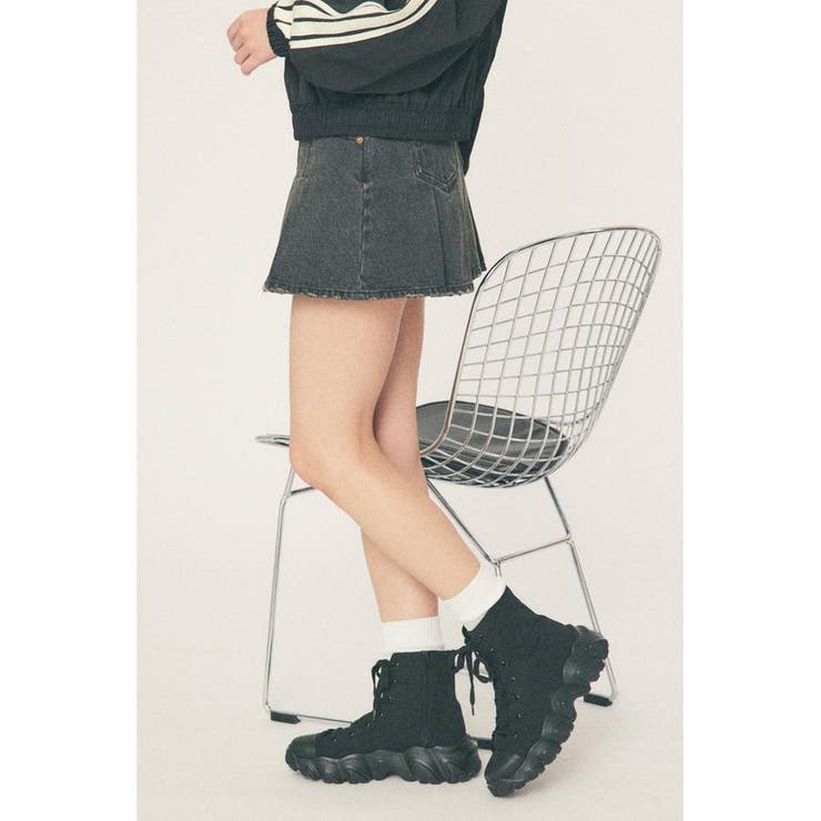 デニムプリーツミニスカート | RODEO CROWNS WIDE BOWL | 詳細画像2 