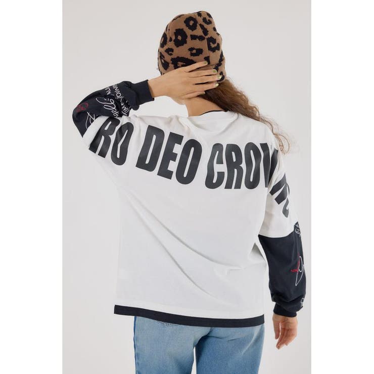オーバーロゴレイヤードロングスリーブTシャツ | RODEO CROWNS WIDE BOWL | 詳細画像5 
