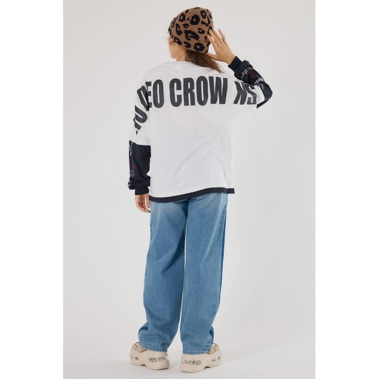 オーバーロゴレイヤードロングスリーブTシャツ | RODEO CROWNS WIDE BOWL | 詳細画像7 
