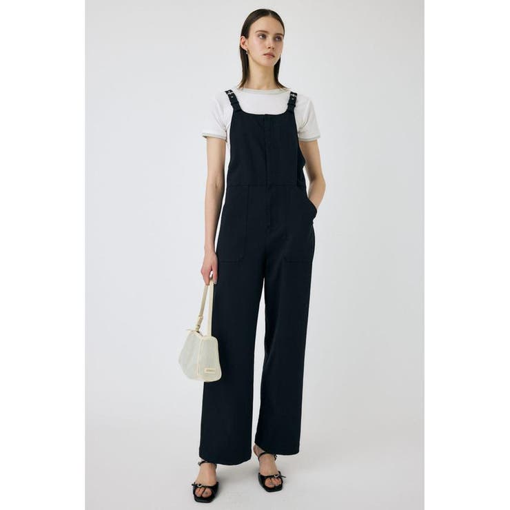 BLK | BELT SUSPENDER オーバーオール | MOUSSY OUTLET
