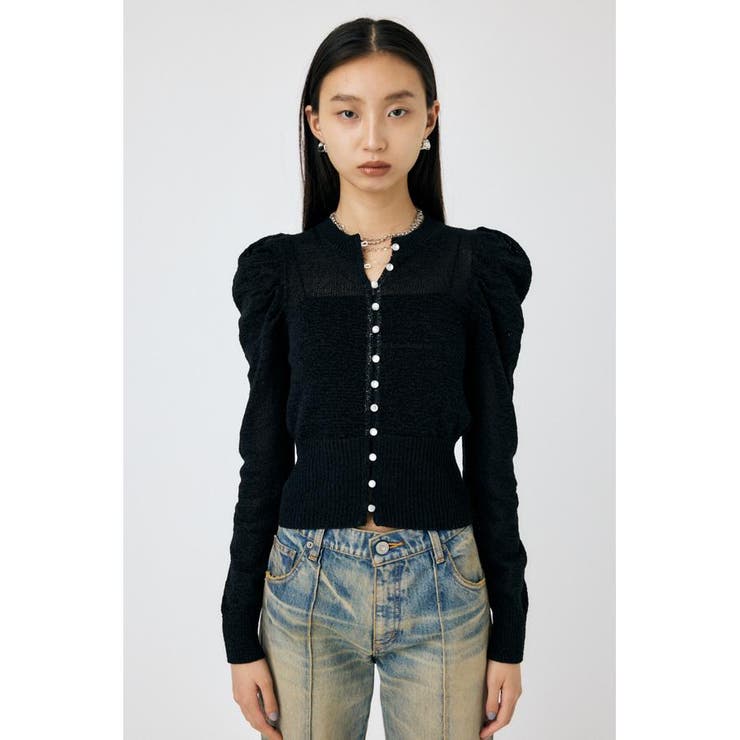 BUTTON UP ニットカーディガン | MOUSSY OUTLET | 詳細画像11 