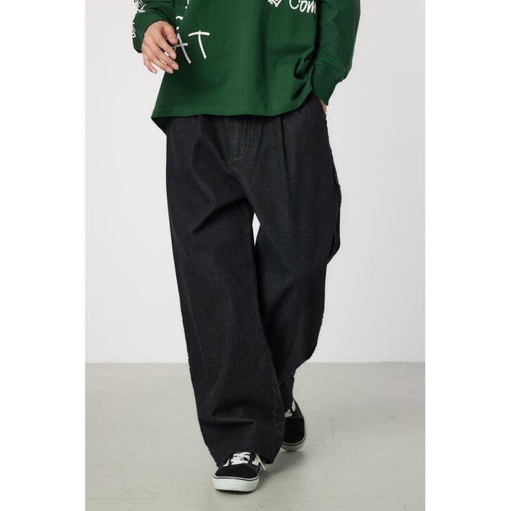 フリンジストレートデニムパンツ | RODEO CROWNS WIDE BOWL | 詳細画像2 