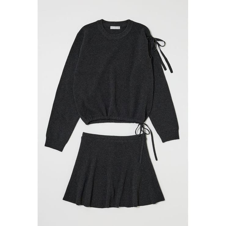TIED RIBBON セーター & ミニスカート | MOUSSY OUTLET | 詳細画像21 