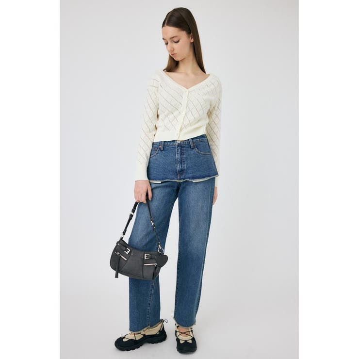 EYELET ニットカーディガン | MOUSSY OUTLET | 詳細画像2 