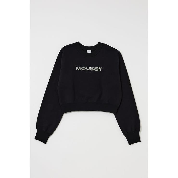 BLK | LITTLE POPS LOGO プルオーバー | MOUSSY OUTLET