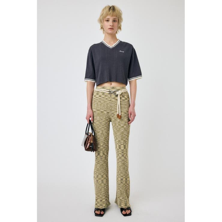 MOUSSY CROPPED KNIT Tシャツ | MOUSSY OUTLET | 詳細画像15 