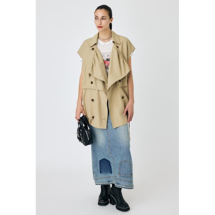 UPSIDE DOWN REMAKE デニムスカート | MOUSSY OUTLET | 詳細画像24 