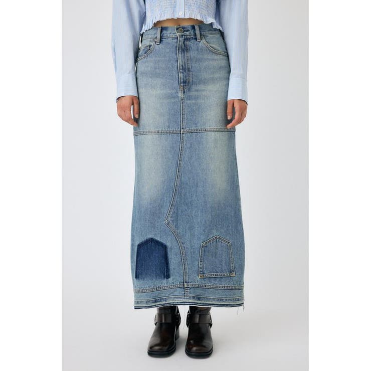 UPSIDE DOWN REMAKE デニムスカート | MOUSSY OUTLET | 詳細画像15 