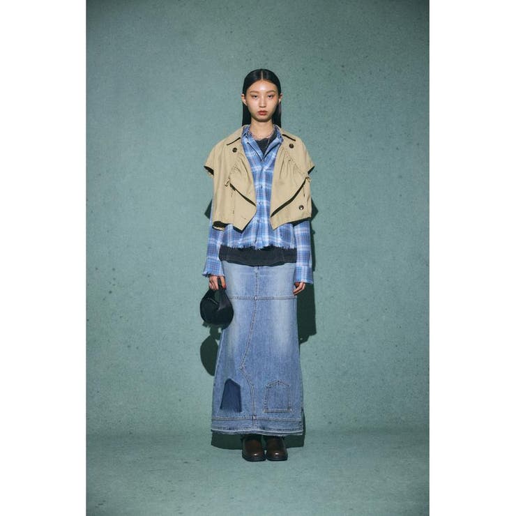 UPSIDE DOWN REMAKE デニムスカート | MOUSSY OUTLET | 詳細画像26 