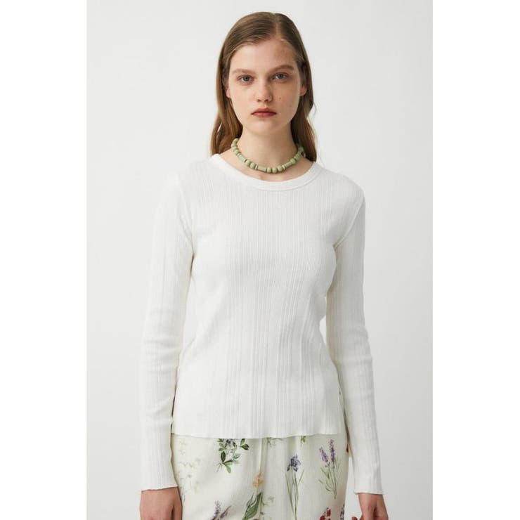 BACK OPEN RIB トップス | MOUSSY OUTLET | 詳細画像2 