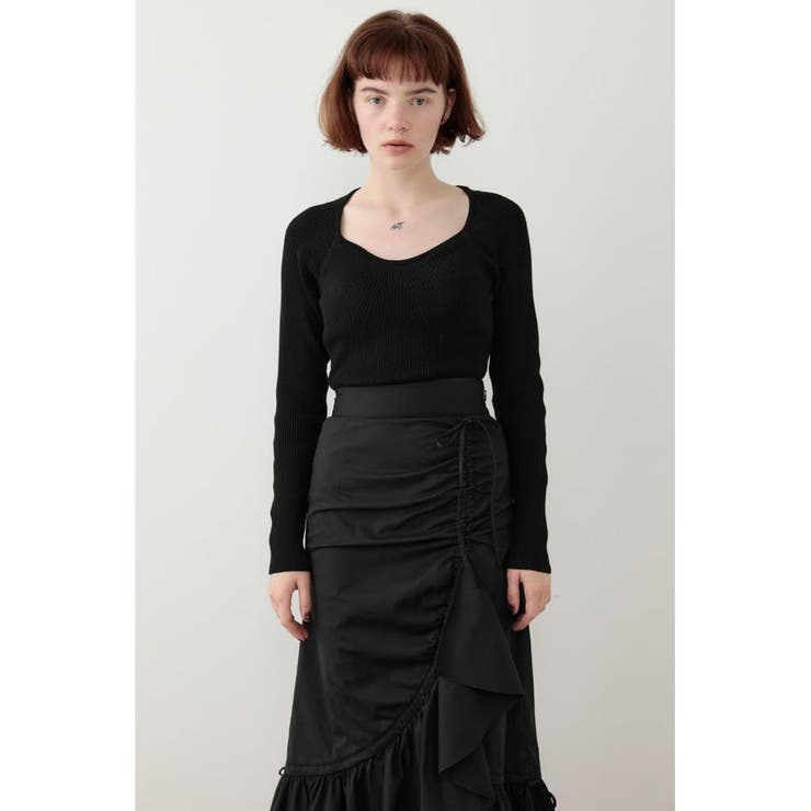 BLK | CUP IN KNIT トップス | SLY OUTLET