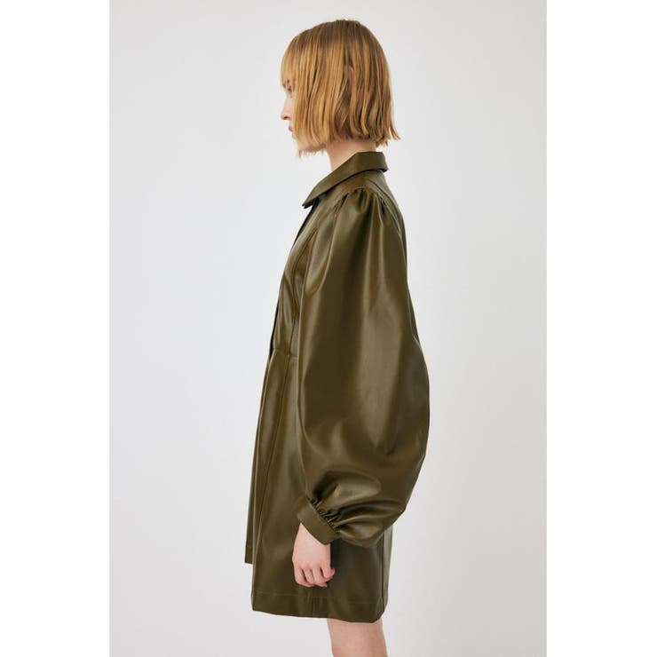 F／LEATHER MINI ワンピース | MOUSSY OUTLET | 詳細画像15 