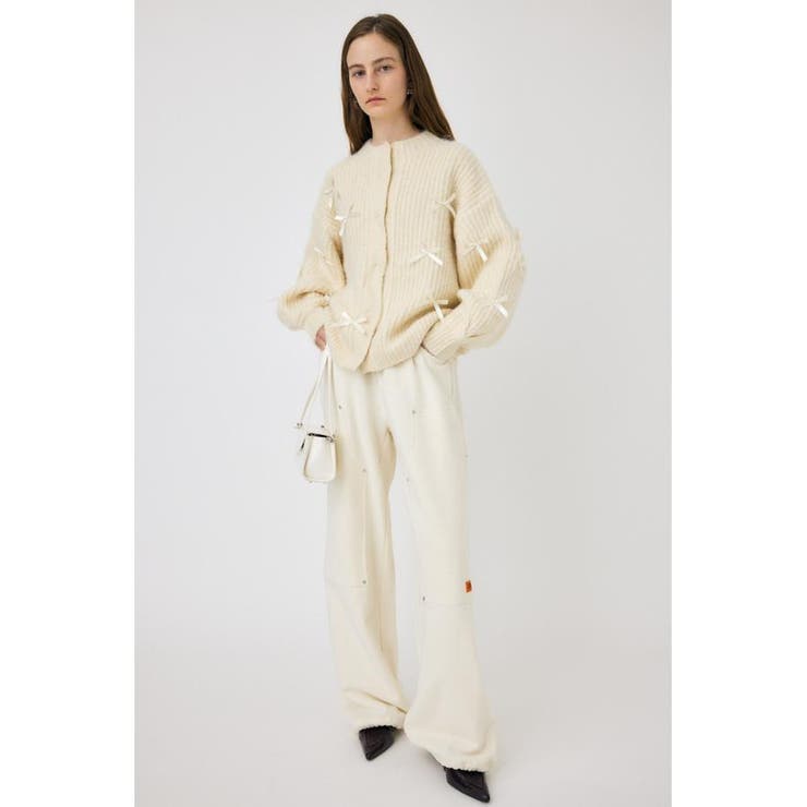 RIBBON FANCY カーディガン | MOUSSY OUTLET | 詳細画像2 